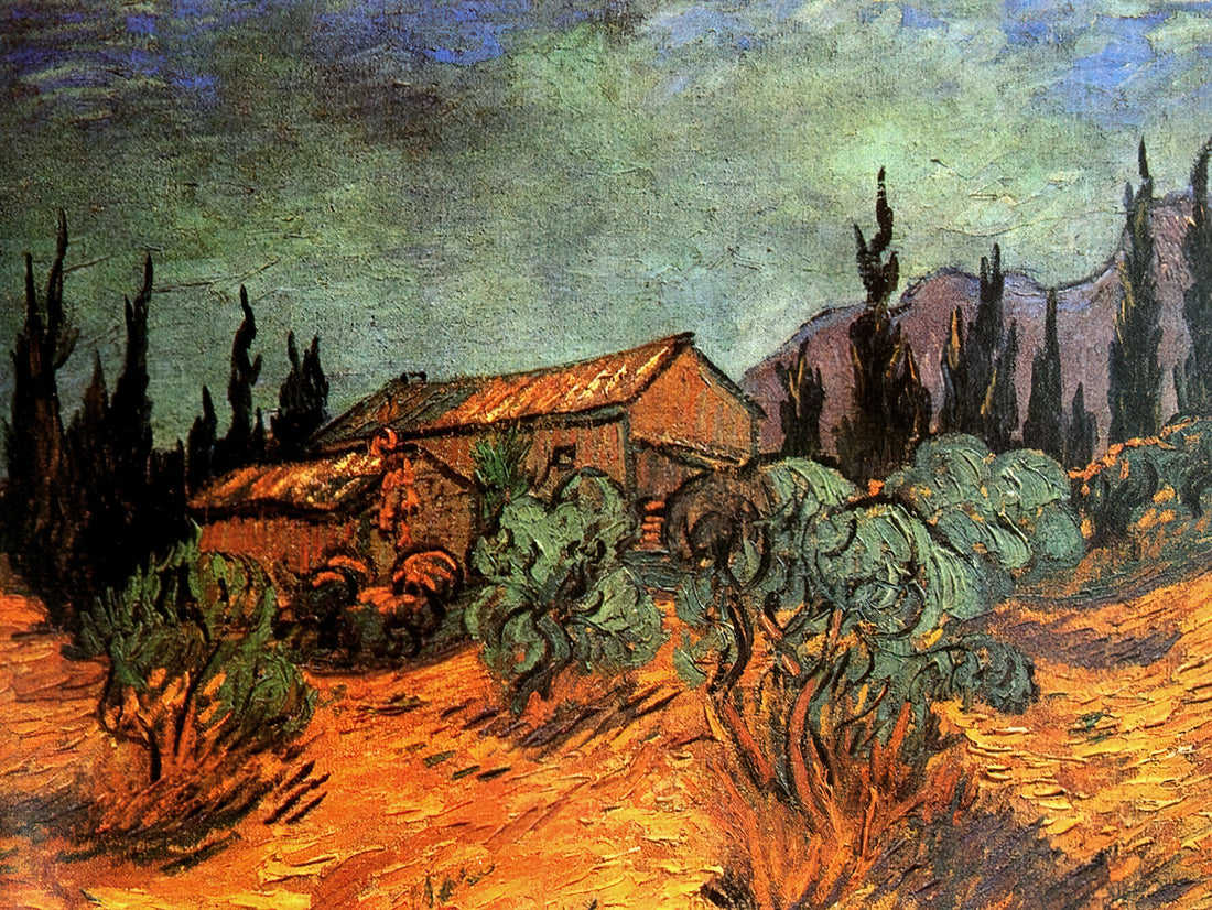 Starry Night Over the Rhône Framed Print: A Guide to Van Gogh's Celestial Masterpiece - Wooden Sheds by Vincent van Gogh