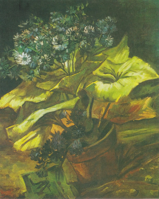Starry Night Public Domain: Understanding Van Gogh's Masterpiece and Your Rights - Flower Pot with Asters by Vincent van Gogh