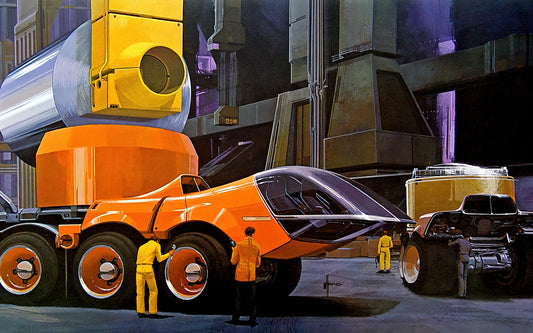 Syd Mead Art Prints: The Future That Never Was, Captured in Museum-Quality Reproductions - Syd Mead by Syd Mead