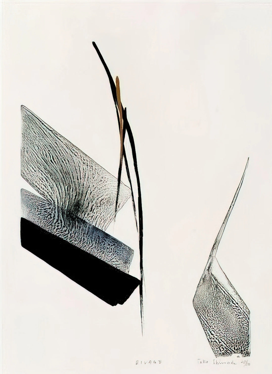 Taro Shinoda: The Master of Abstract Calligraphy and Modern Japanese Art - Rivage - Abstract Expressionism by Toko Shinoda