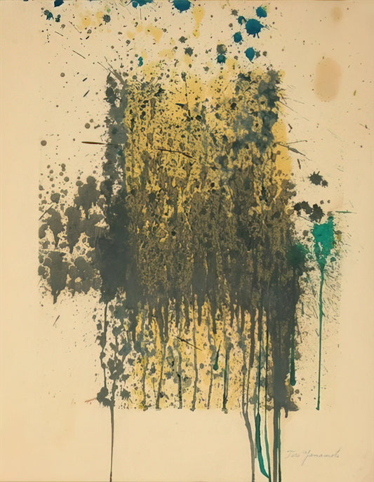 Taro Yamamoto Reproduction: A Guide to Collecting Museum-Quality Prints of a Modern Master - UNTITLED ABSTRACT by Taro Yamamoto