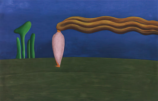 Tarsila do Amaral Prints for Sale: A Guide to Owning Brazilian Modernist Masterpieces - Composition Lonely Figure by Tarsila do Amaral