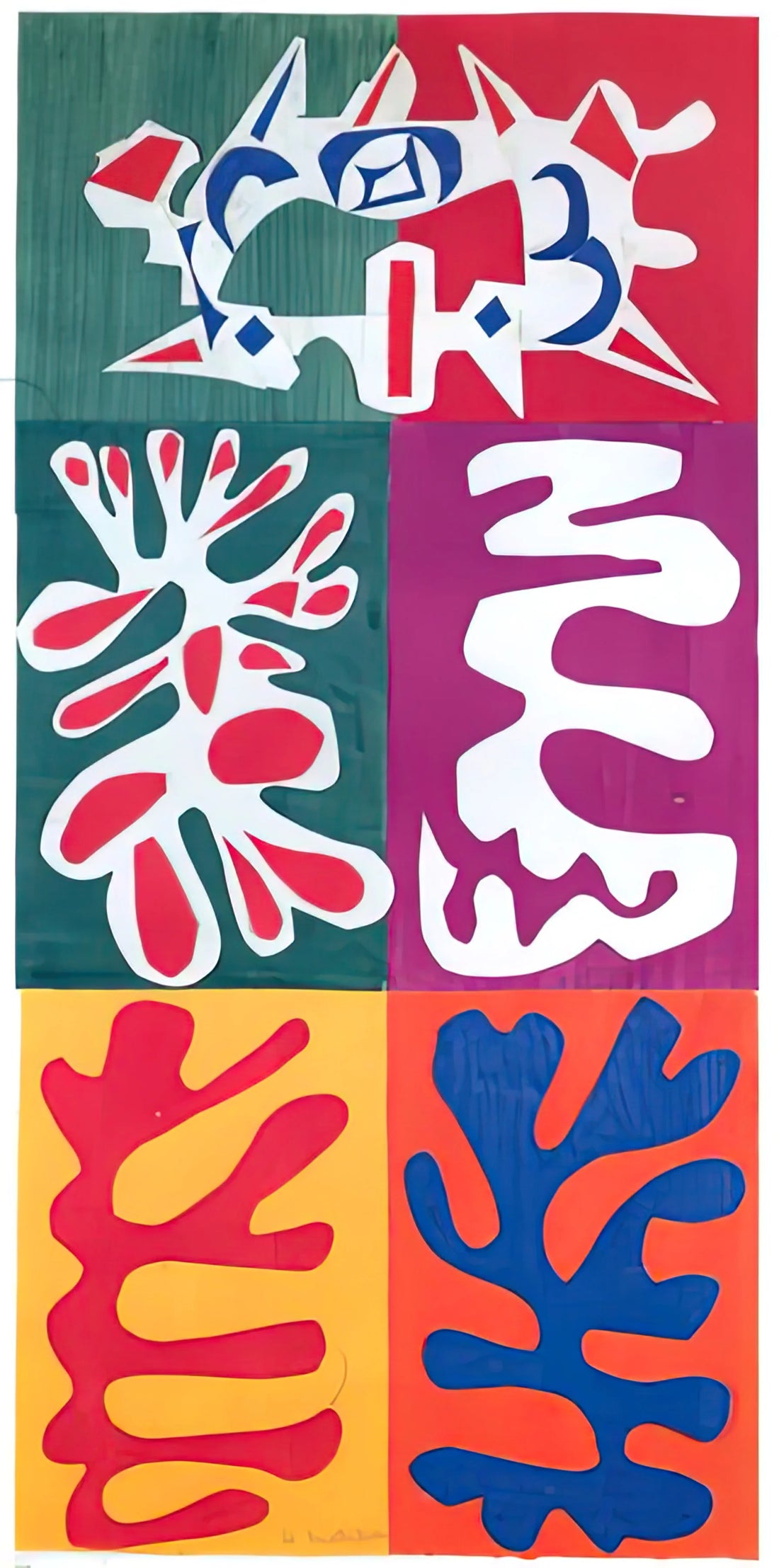 Taschen Henri Matisse: A Collector's Guide to the Definitive Art Books and Prints - PANEL WITH MASK 1947 by Henri Matisse