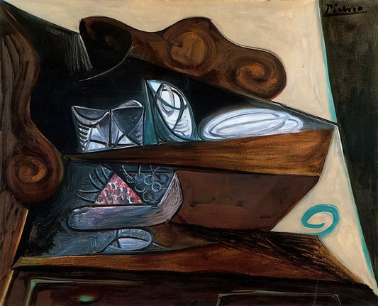 The Best Paintings of Picasso: A Curator's Guide to His Most Iconic Works - The buffet of  Catalan  by Pablo Picasso