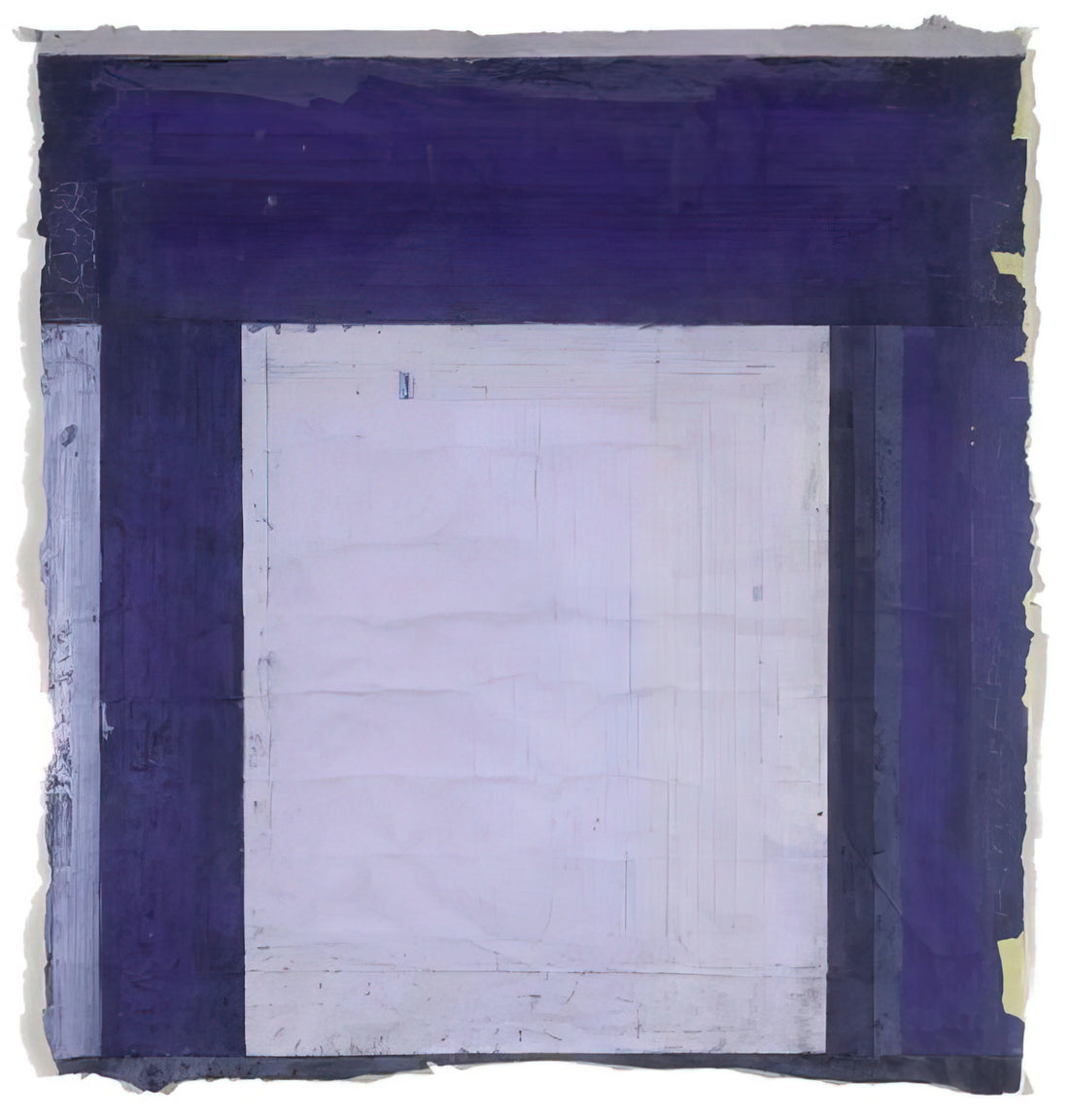 The Curator’s Guide to the Brice Marden Framed Art Print: Minimalism and the Physicality of Space - Hydra Group X - 1981 by Brice Marden