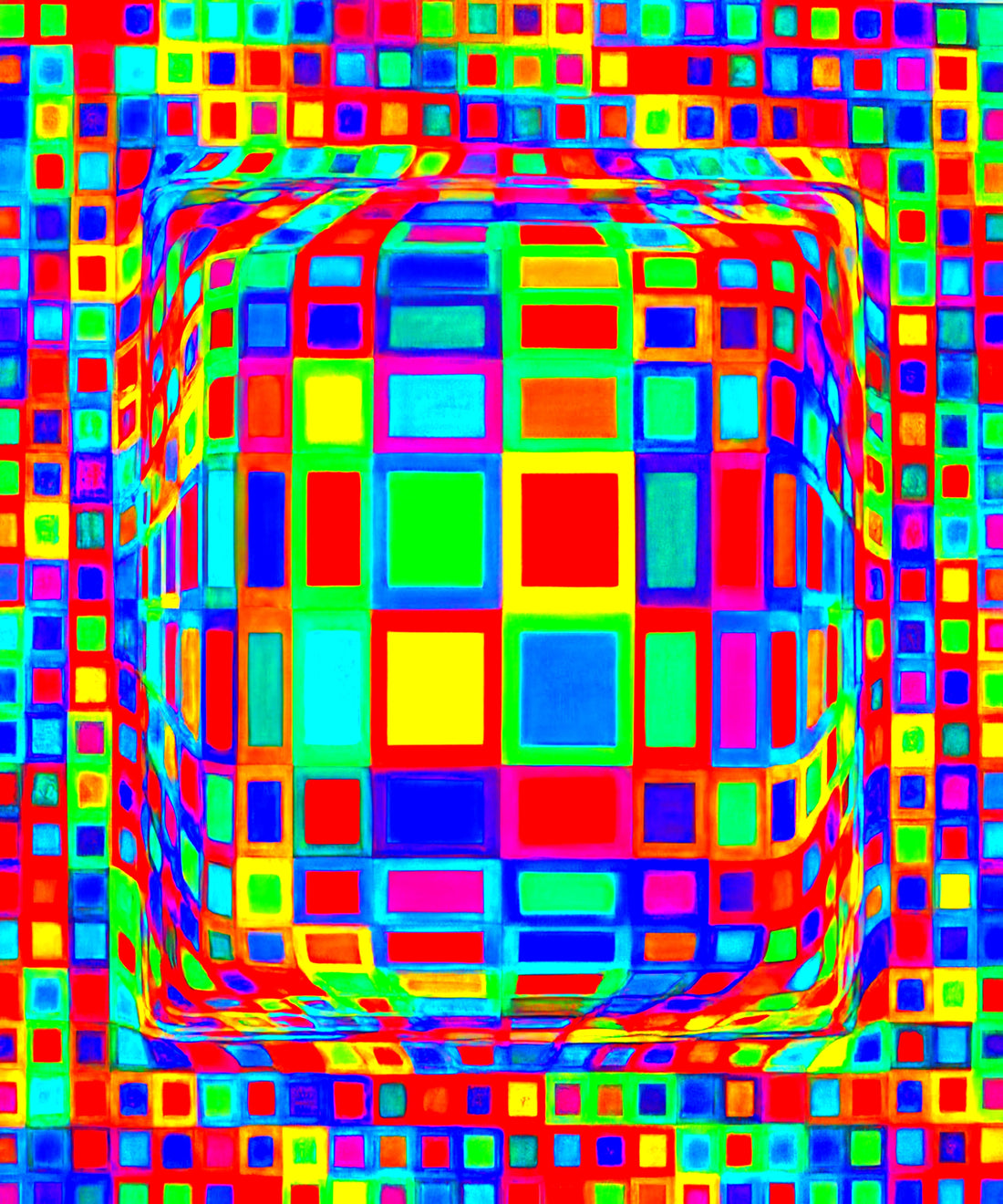The Enduring Allure of the Vasarely Lithograph: A Guide to Op Art's Master Prints - OND-DVA - Op Art by Victor Vasarely