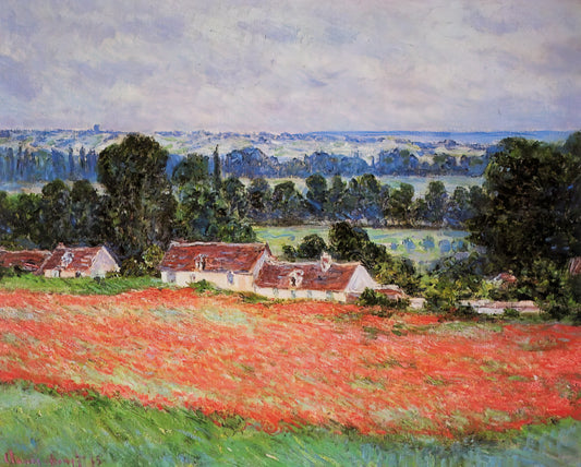 The Enduring Appeal of a Claude Monet Replica: Bringing Impressionism Home - Poppy Field at Giverny by claude monet