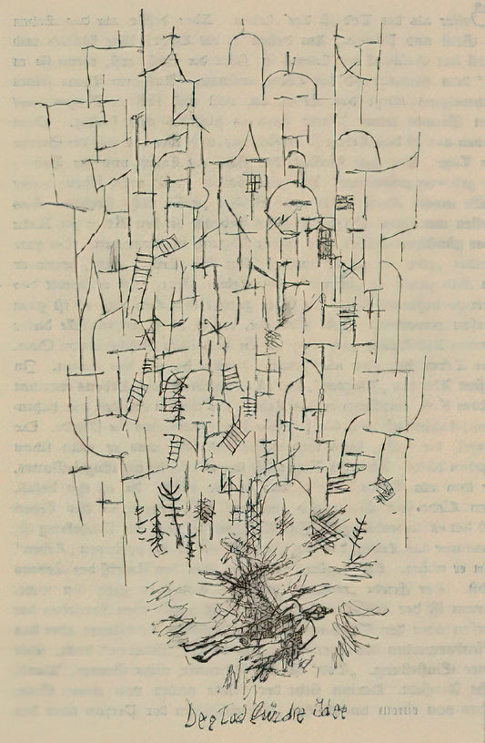 The Enduring Enigma of Paul Klee's Senecio: A Masterpiece Unveiled - DEATH FOR THE IDEA 1915 by Paul Klee
