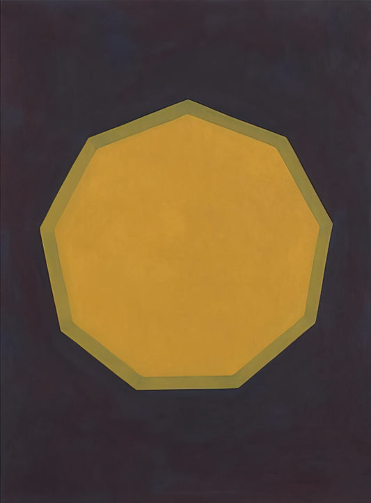 The Enduring Legacy of Sol LeWitt Art: Exploring Conceptual Masterpieces - Nine-Sided Figure by Sol LeWitt