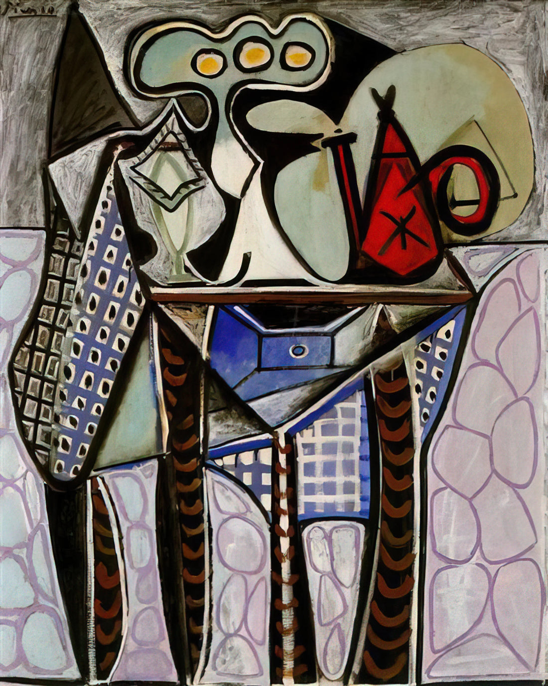 The Enduring Power of the Pablo Picasso Horse Painting: A Journey Through Symbolism and Masterpiece - Still life on a table - 1947 by Pablo Picasso