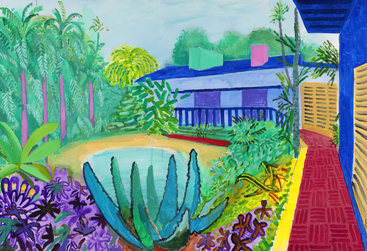 The Enduring Vision of David Hockney 2022: A Year of Digital Mastery and Floral Splendor - David Hockney by David Hockney