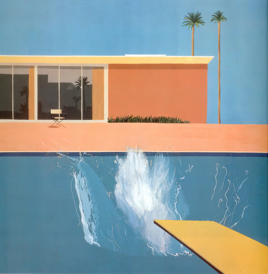 The Entrance: David Hockney's Portal to Color, Perspective, and Artistic Innovation - David Hockney by David Hockney