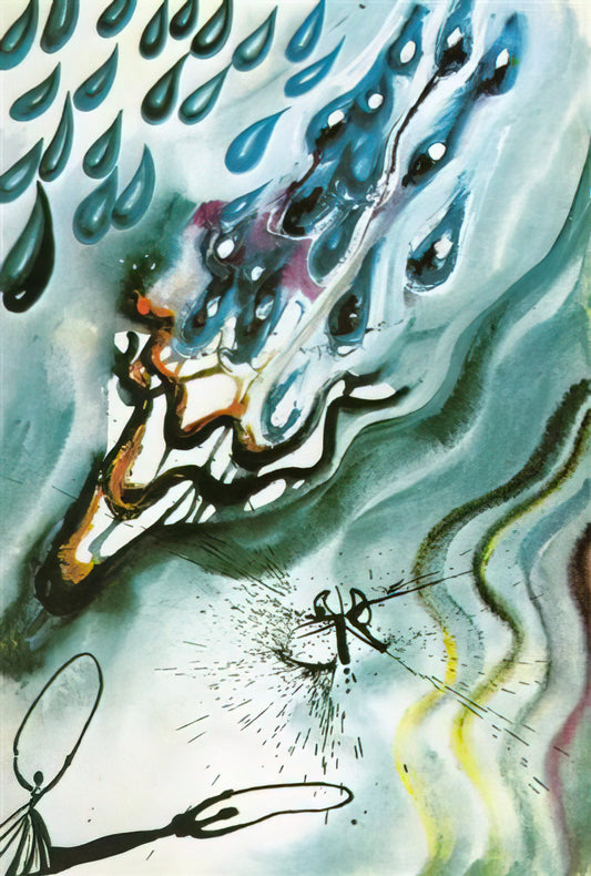 The Persistence of Memory Canvas: Decoding Dalí's Timeless Masterpiece - THE POOL OF TEARS by Salvador Dali