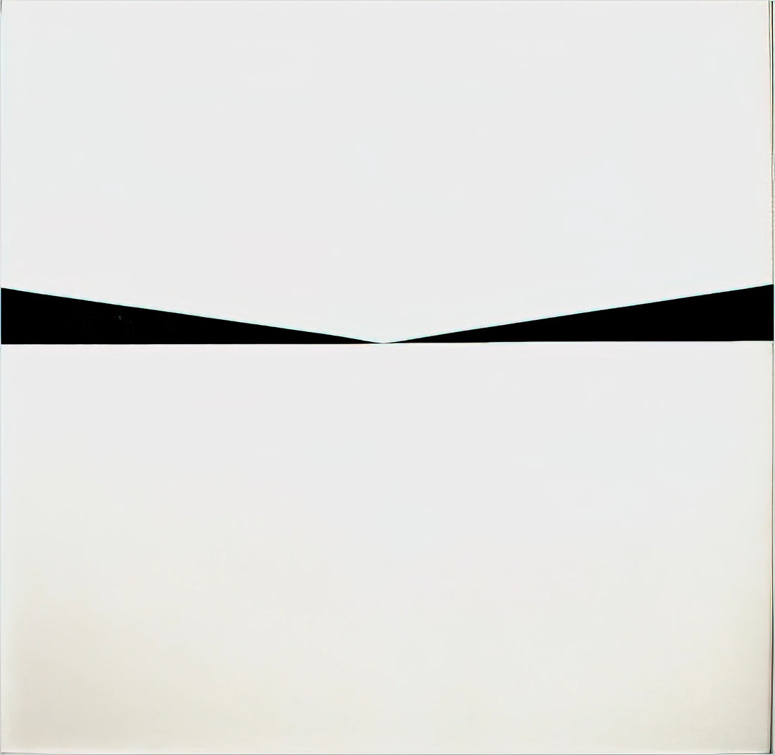 The Precision of Silence: A Guide to Carmen Herrera Reproductions and Her Minimalist Legacy - Untitled - 1950 by Carmen Herrera