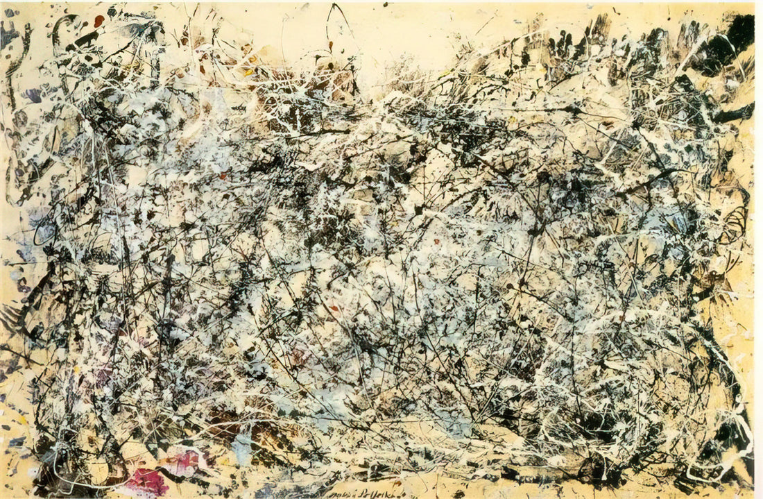 The Revolutionary Canvas: Exploring Abstract Artist Jackson Pollock's Enduring Legacy - NO 1 1948 by Jackson Pollock