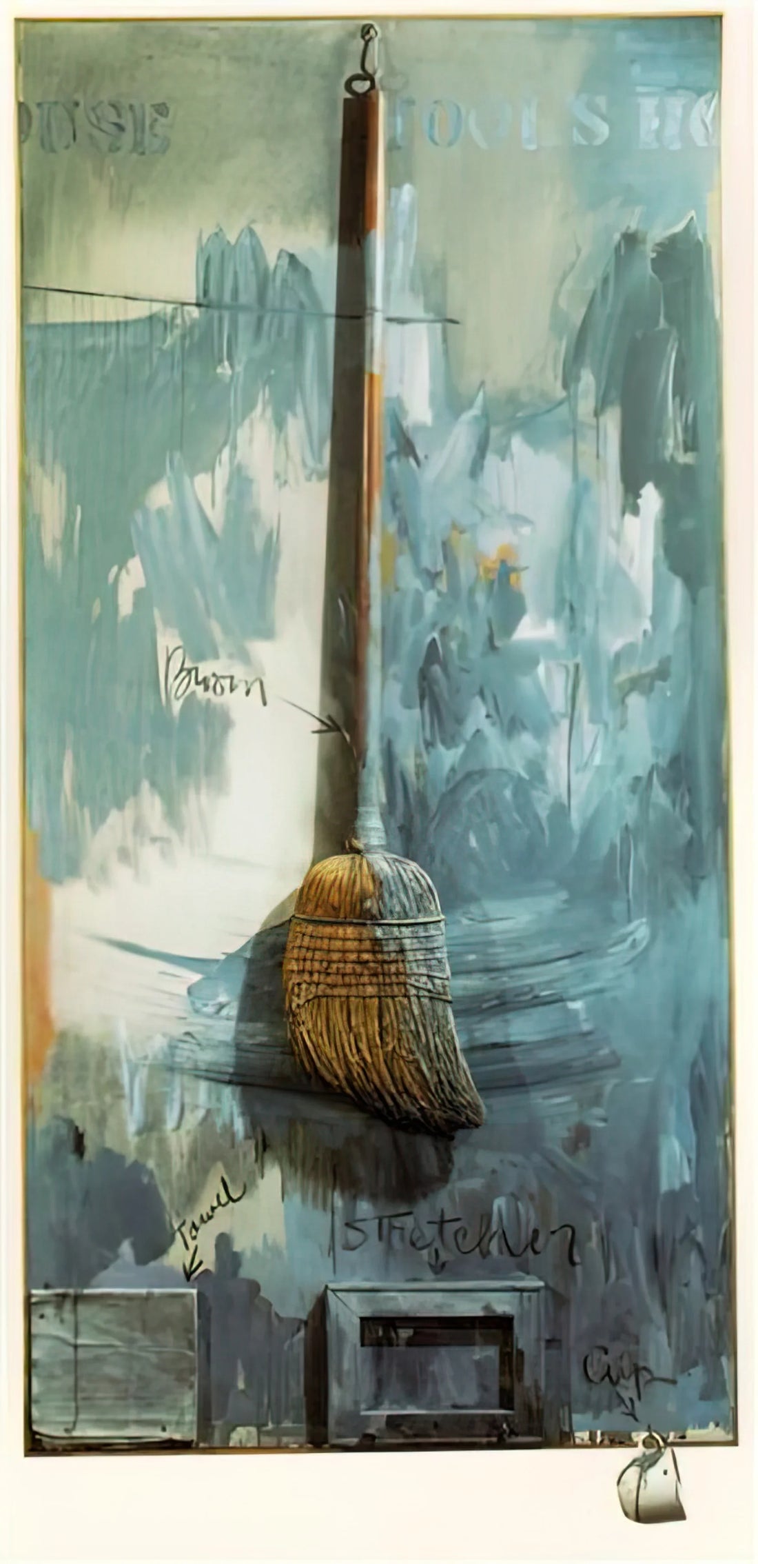 The Unveiling of Genius: Jasper Johns and Leo Castelli's Pivotal Partnership - FOOLS HOUSE by Jasper Johns