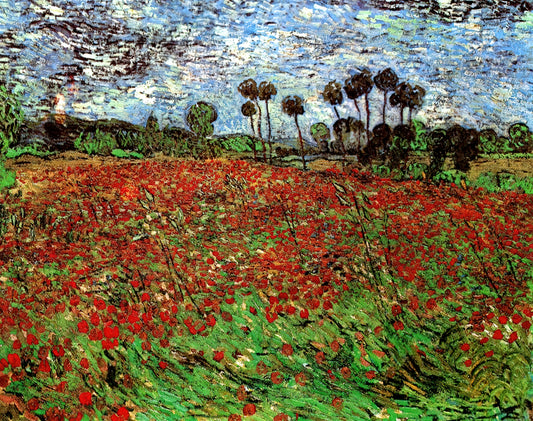 The Van Gogh Foundation: Preserving a Legacy of Artistic Genius - Field with Poppies by Vincent van Gogh