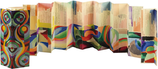 The Vibrant World of Sonia Delaunay: Exploring Her Revolutionary Art and Enduring Legacy - PROSE OF THE TRANS SIBERIAN AND OF LITTLE JEHANNE OF FRANCE 1913 by Sonia Delaunay