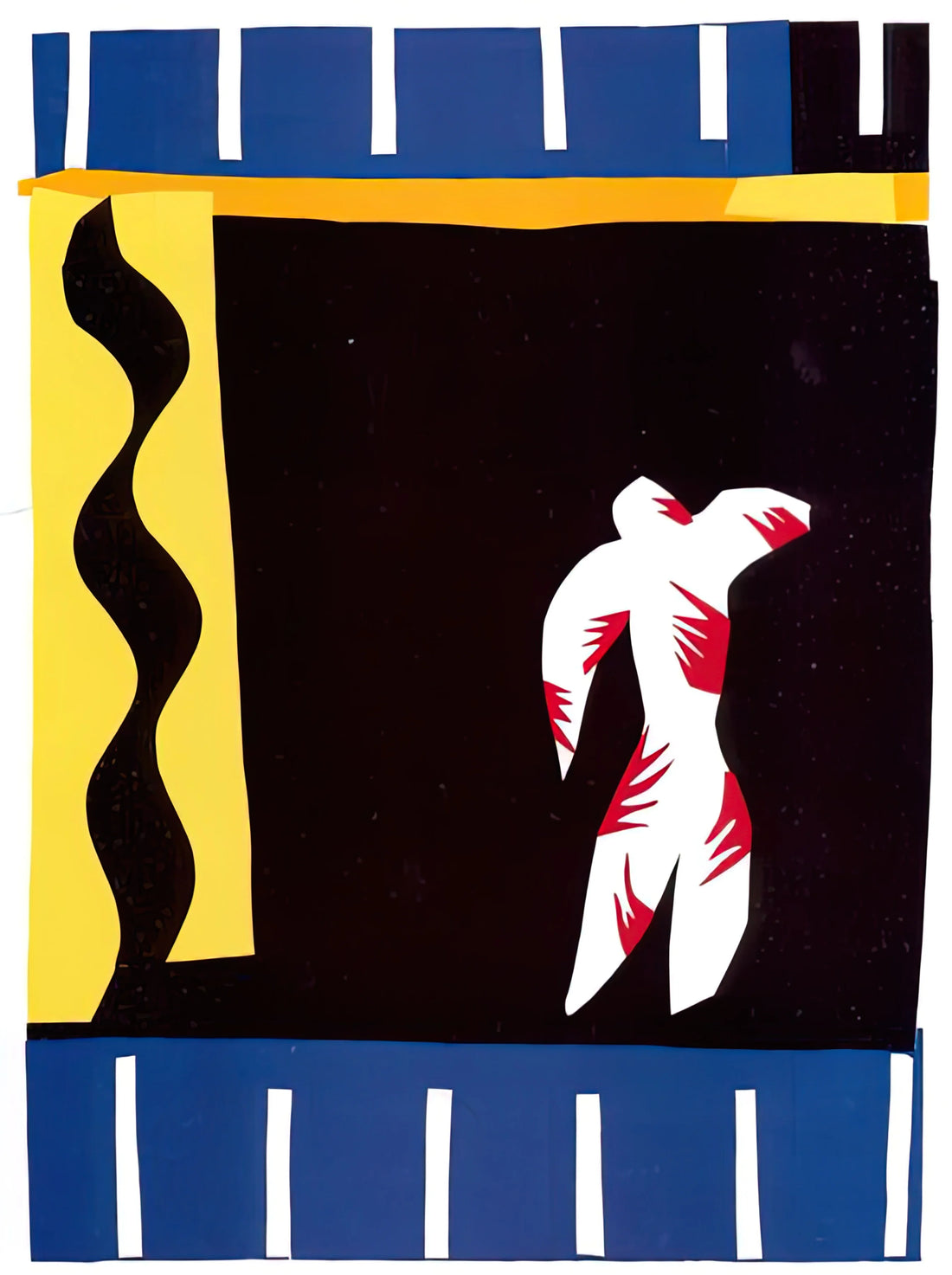 The Vibrant World of Yellow Matisse Prints: A Collector's Guide to Color and Form - THE CLOWN 1943 by Henri Matisse