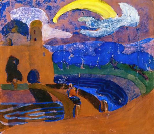 Thirty Kandinsky: A Deep Dive into the Artist's Seminal Works and Legacy - COMET 1900 by Wassily Kandinsky