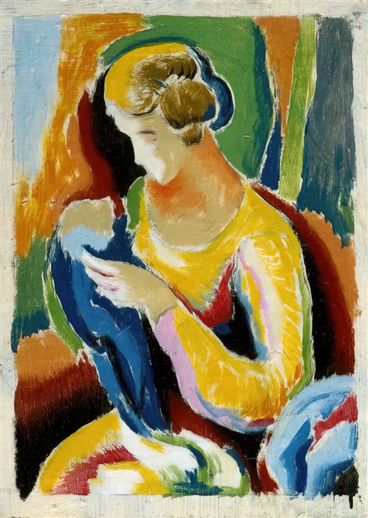 Thomas Hart Benton Signed Lithographs: A Collector's Guide to Authenticity and Value - WOMAN 1920 by Thomas Hart Benton