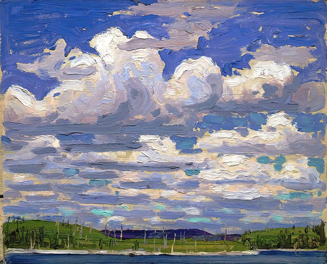 Tom Thomson Framed Prints: A Collector's Guide to Canada's Iconic Wilderness Artist - SUMMER DAY 1915 by Tom Thomson