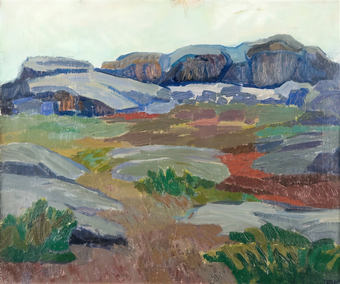 Tove Jansson: The Thames and Hudson Legacy of a Nordic Visionary - View from Pellinge - Expressionism by Tove Jansson