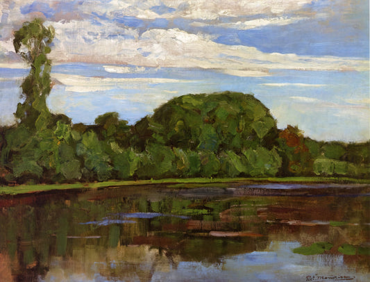 Understanding Piet Mondrian Art Price: A Collector's Guide to Value and Investment - Geinrust Farm with Isolated Tree by Piet Mondrian