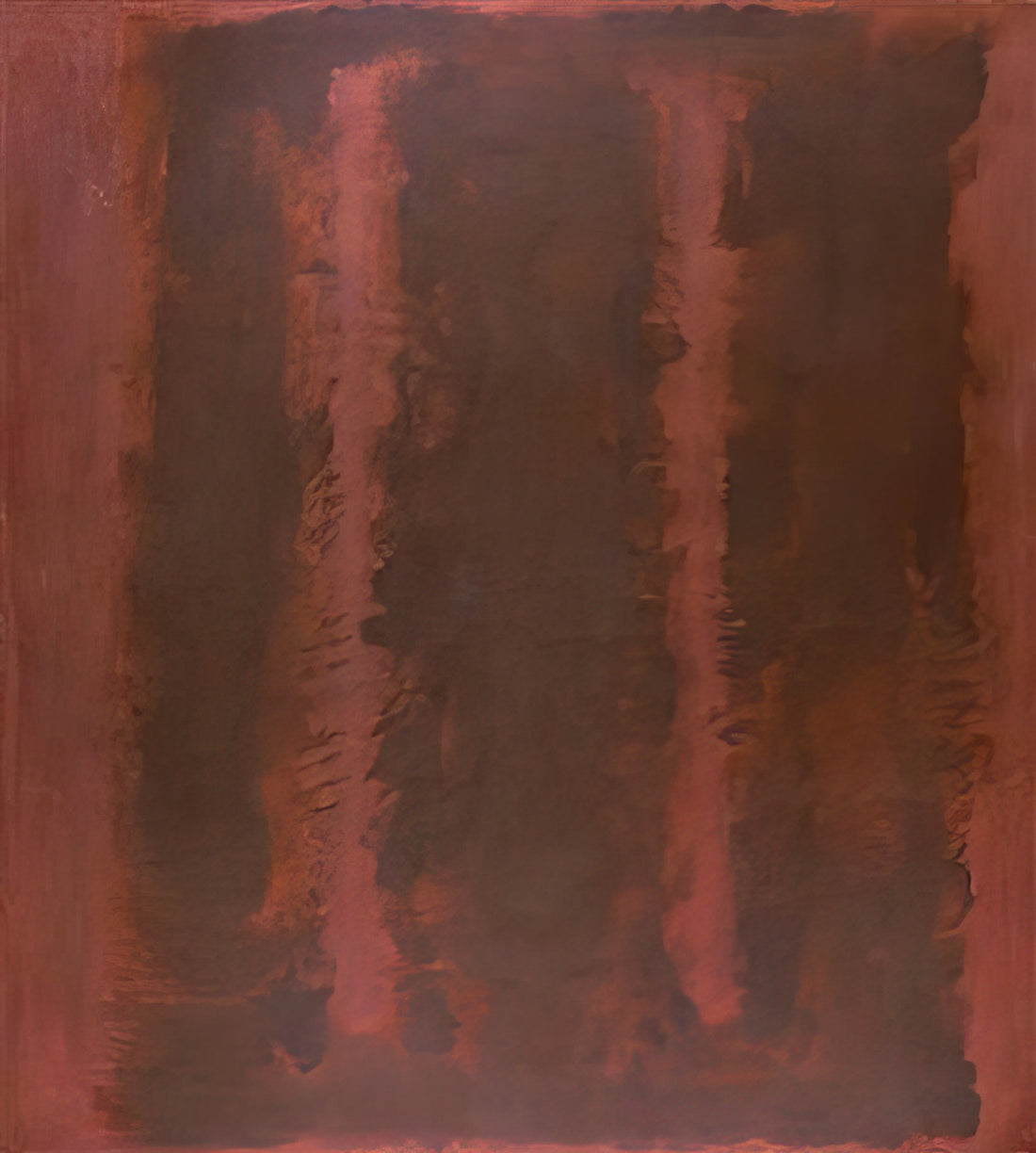 Understanding the Mark Rothko Orange and Yellow Price: A Deep Dive into Luminous Masterpieces - Black on Maroon - 1958 by Mark Rothko