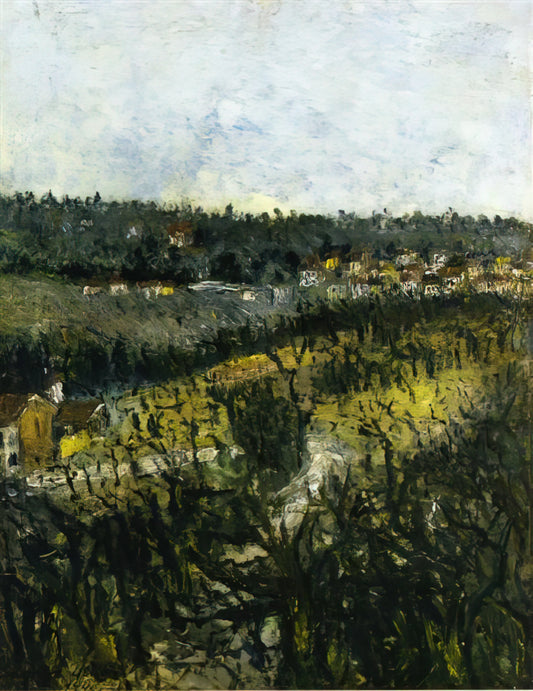 Utrillo & Suzanne Valadon: The Bohemian Mother-Son Duo Who Redefined Montmartre - NEAR MONTMAGNY by Maurice Utrillo