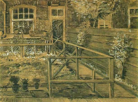 Van Gogh Copies for Sale: A Curator's Guide to Museum-Quality Art Prints - Sien's Mother's House, Closer View by Vincent van Gogh