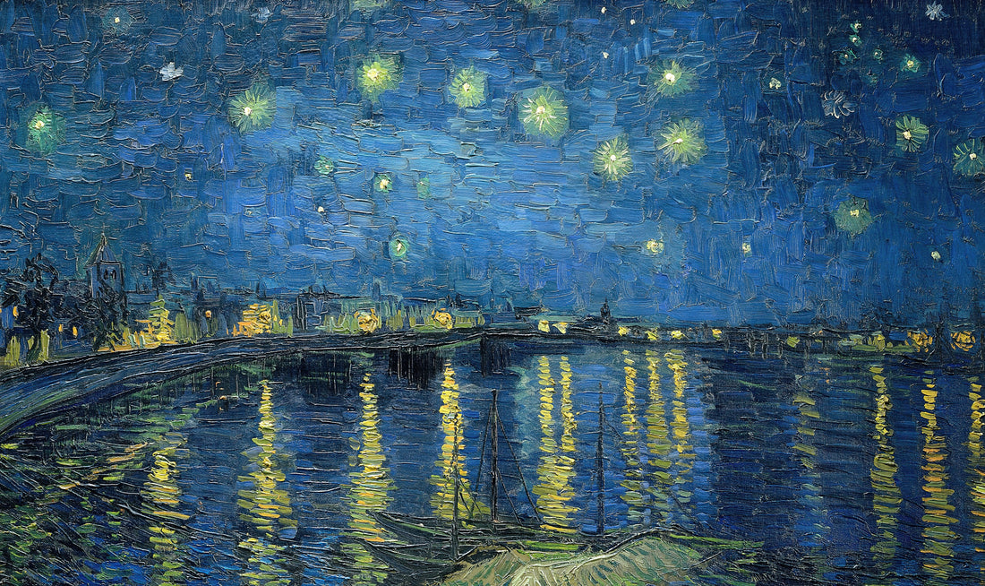 Van Gogh Masterpiece: Understanding the Genius Behind His Most Iconic Works - Starry Night Over the Rhone by Vincent van Gogh