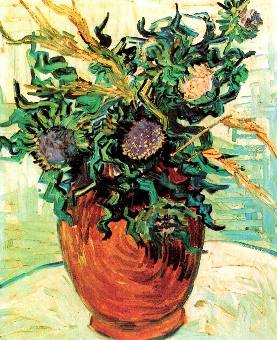Van Gogh and Picasso: The Revolutionary Spirits Who Redefined Modern Art - Still Life with Thistles by Vincent van Gogh