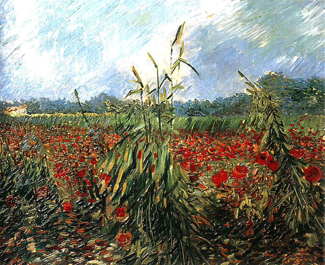 Van Gogh and the Sunflowers: The Story Behind the Iconic Series - Green Ears of Wheat by Vincent van Gogh