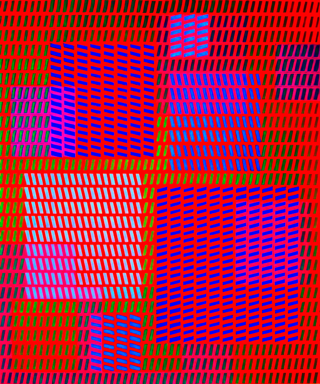 Vasarely Serigraph: The Optical Art Master's Printmaking Legacy - Keiho C1 - 1963 by Victor Vasarely