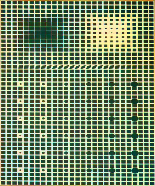 Victor Vasarely Serigraphs: The Master of Op Art and His Limited Edition Prints - Supernovae - 1961 by Victor Vasarely