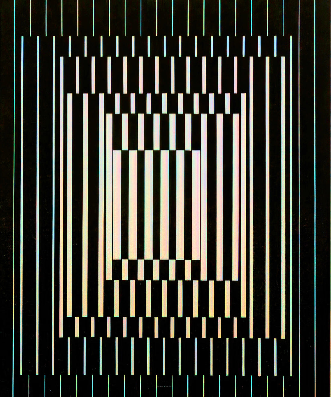 Victor Vasarely Techniques: The Optical Illusions That Defined Op Art - Bora III - 1964 by Victor Vasarely
