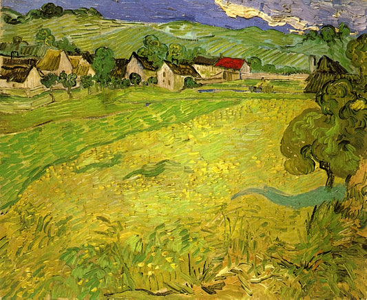 Vincent van Gogh 1888: The Pivotal Year That Defined a Genius - View of Vessenots near Auvers by Vincent van Gogh