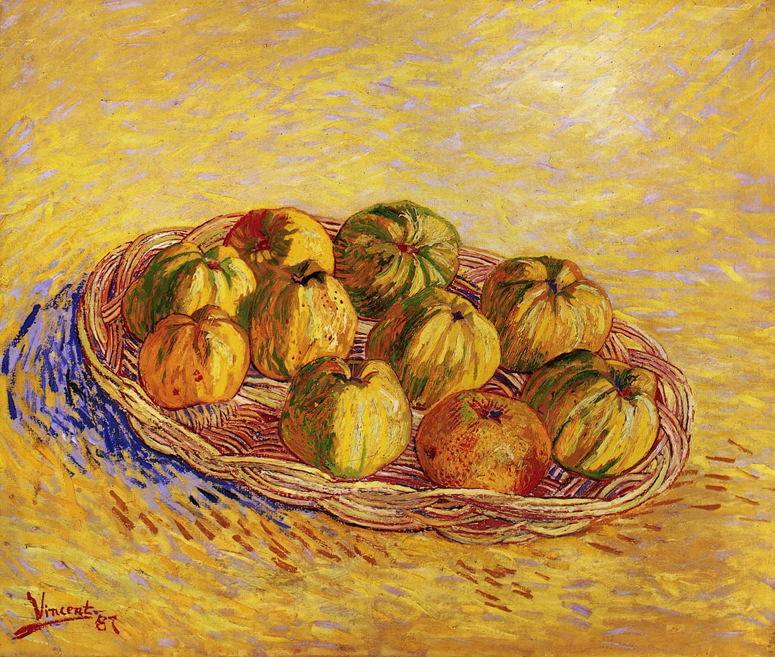 Vincent van Gogh Lithograph: A Rare Glimpse into the Artist's Printmaking Legacy - Still Life with Basket of Apples by Vincent van Gogh