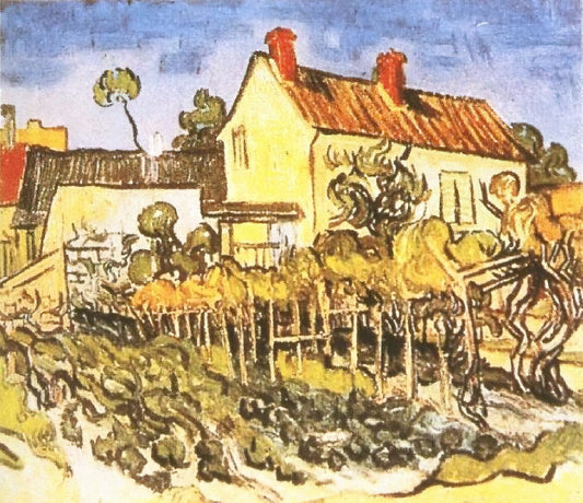 Vincent van Gogh Replicas: A Curator's Guide to Authentic Art Prints - The House of Pere Eloi by Vincent van Gogh