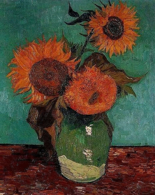 Vincent van Gogh: Where is He From? The Dutch Origins of a Post-Impressionist Icon - Sunflowers by Vincent van Gogh