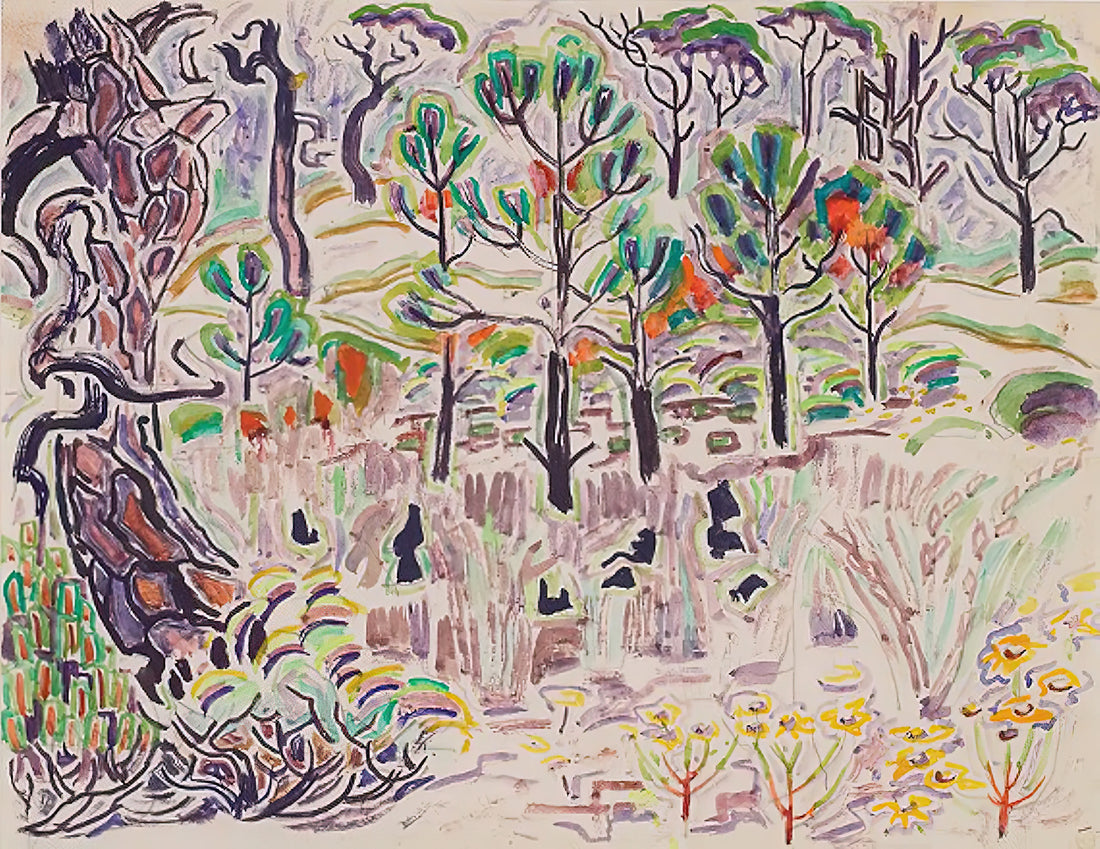 Walter Anderson Linoleum Block Prints: The Natural World Carved in Relief - Walter Anderson by Walter Anderson