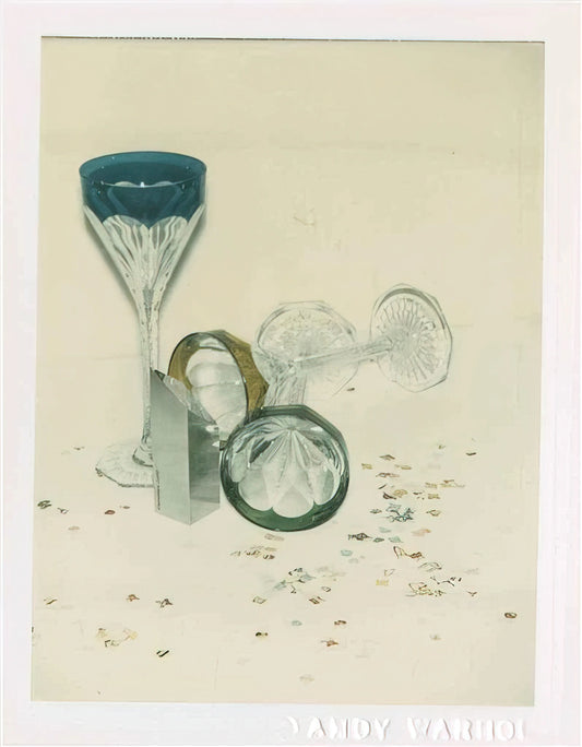 Warhol Queen Elizabeth for Sale: A Collector's Guide to Pop Royalty - Committee 2000 Champagne Glasses by Andy Warhol