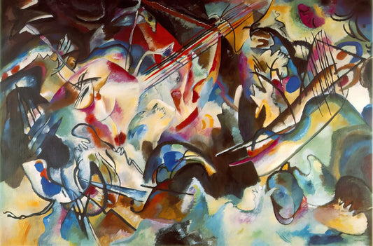Wassily Kandinsky Composition 2: Decoding the Abstract Masterpiece - COMPOSITION VI 1913 by Wassily Kandinsky