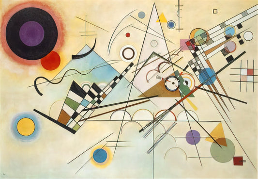 Wassily Kandinsky's Composition No. 6 (1913): A Revolutionary Leap into Pure Abstraction - COMPOSITION VIII 1923 by Wassily Kandinsky