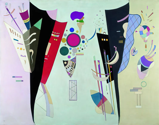 Wassily Kandinsky's Most Famous Painting: A Deep Dive into Composition VIII - RECIPROCAL ACCORDS 1942 by Wassily Kandinsky
