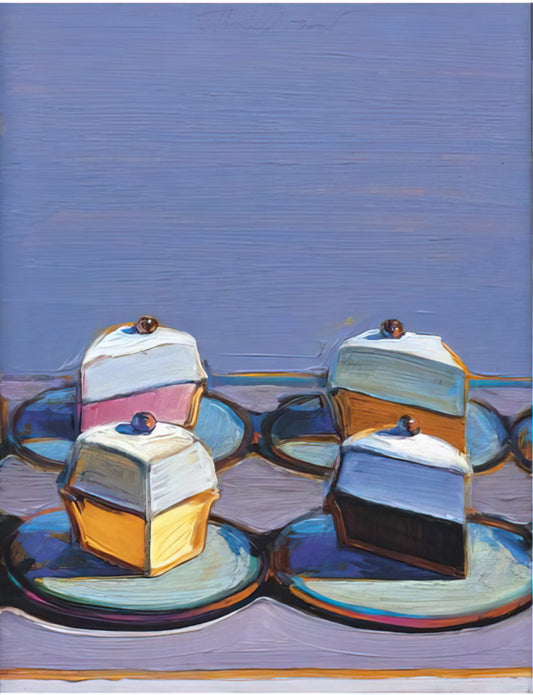Wayne Thiebaud Cakes: A Delicious Exploration of Pop Art's Sweetest Icon - Meringue Mix - 1999 by Wayne Thiebaud