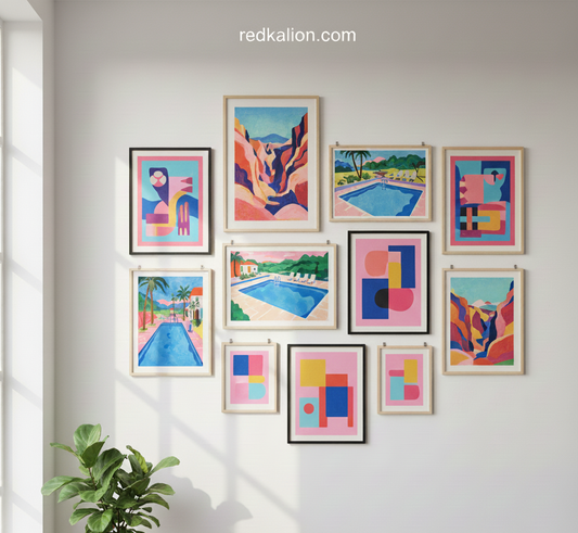 What online platforms sell authentic David Hockney paintings or reproductions?