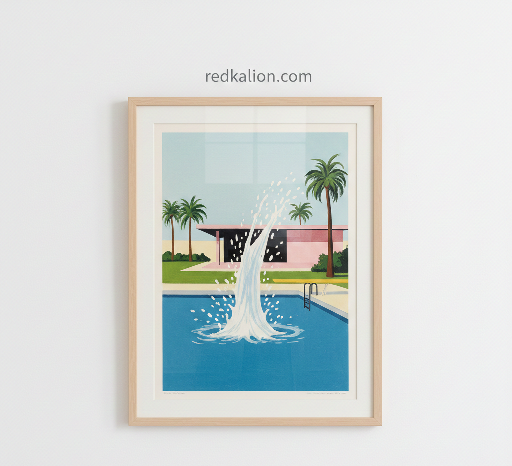 Where can I buy authentic David Hockney posters online?