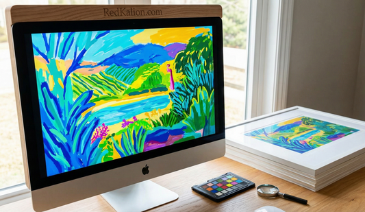 Wie kann ich David Hockney Kunstwerke digital herunterladen?